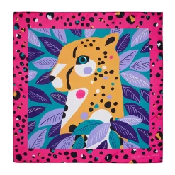 Erstwilder The Choosy Cheetah Square Scarf* Scarves