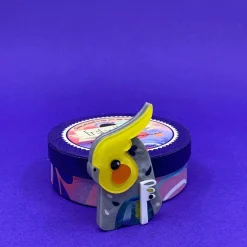 Erstwilder The Coy Cockatiel Brooch* Brooches