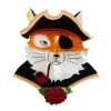 Erstwilder The Cunning Captain Fox Brooch* Brooches
