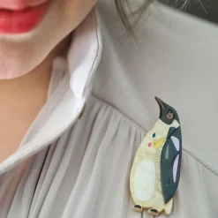 Erstwilder The Emboldened Emperor Penguin Brooch* Brooches