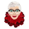 Erstwilder The Face Of Style Iris Brooch* Brooches