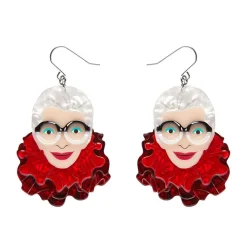 Erstwilder The Face Of Style Iris Drop Earrings* Earrings
