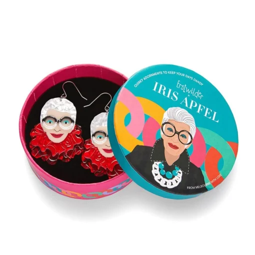 Erstwilder The Face Of Style Iris Drop Earrings* Earrings