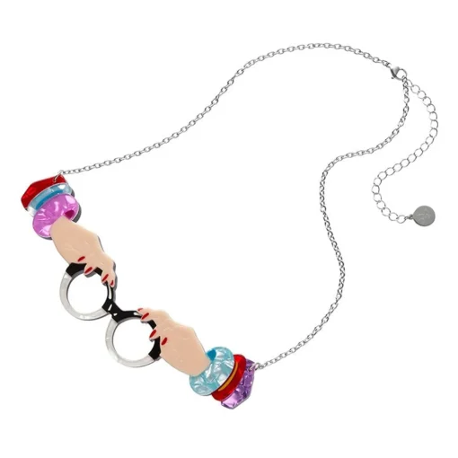 Erstwilder The Face Of Style Iris Necklace* Necklaces