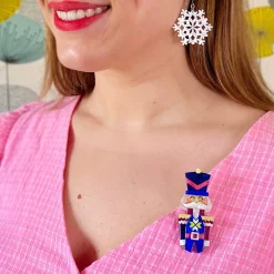 Erstwilder The Festive Soldier Brooch* Brooches