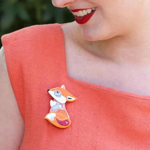 Erstwilder The Footloose Fox Brooch* Brooches