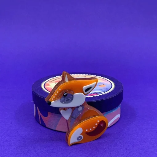 Erstwilder The Footloose Fox Brooch* Brooches