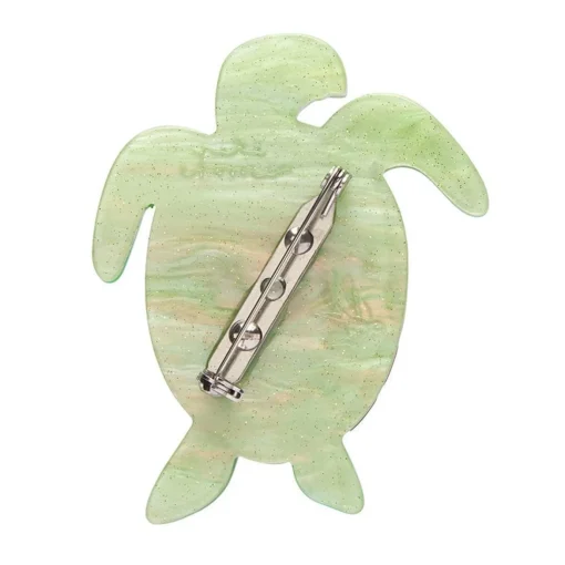 Erstwilder The Graceful Green Sea Turtle Brooch* Brooches