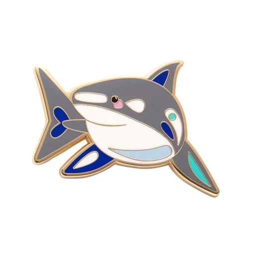 Erstwilder The Guileless Great White Shark Enamel Pin* Enamel Pins