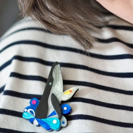 Erstwilder The Halcyon Humpback Whale Brooch* Brooches