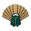 Erstwilder The Heart Of Egypt Scarab Brooch* Brooches