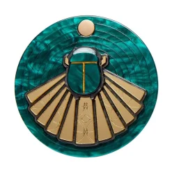 Erstwilder The Heart Of Egypt Scarab Mirror Compact* Mirror Compacts