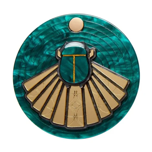 Erstwilder The Heart Of Egypt Scarab Mirror Compact* Mirror Compacts