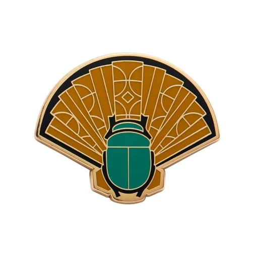 Erstwilder The Heart Of Egypt Scarab Enamel Pin* Enamel Pins