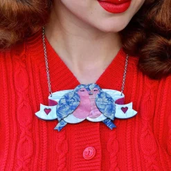 Erstwilder The Lovebirds Necklace* Necklaces