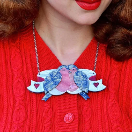 Erstwilder The Lovebirds Necklace* Necklaces