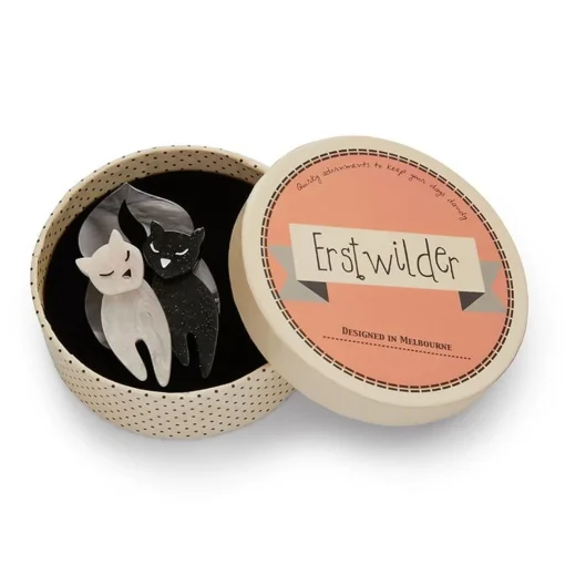 Erstwilder The Lovecats Brooch* Brooches