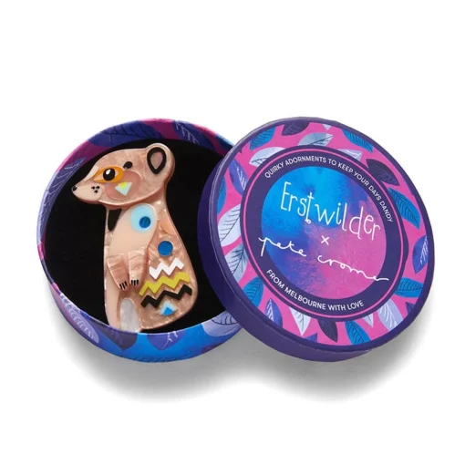 Erstwilder The Masterful Meerkat Brooch* Brooches