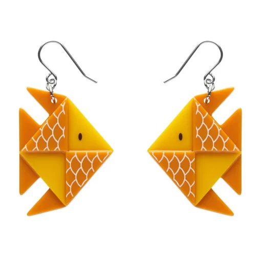 Erstwilder The Memorable Goldfish Drop Earrings* Earrings