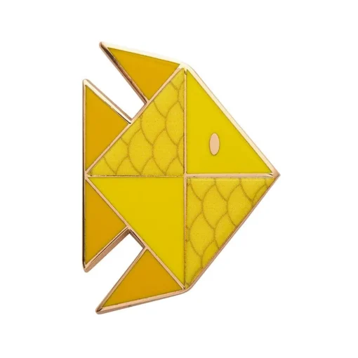 Erstwilder The Memorable Goldfish Enamel Pin* Enamel Pins