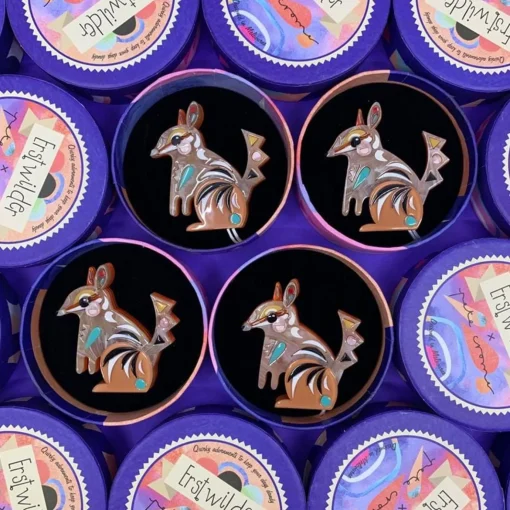 Erstwilder The Notorious Numbat Brooch* Brooches