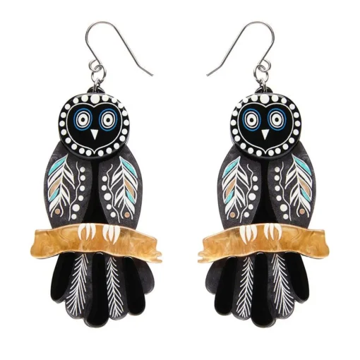 Erstwilder The Owl 'Gugu' Earrings* Earrings
