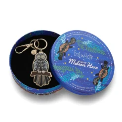 Erstwilder The Owl 'Gugu' Key Ring* Enamel Key Rings