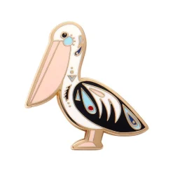 Erstwilder The Perceptive Pelican Enamel Pin* Enamel Pins