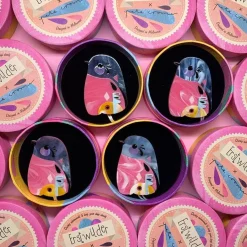 Erstwilder The Perky Pink Robin* Brooches