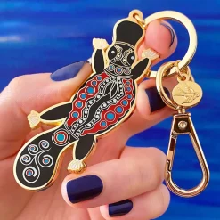 Erstwilder The Platypus 'Gugula' Key Ring* Enamel Key Rings