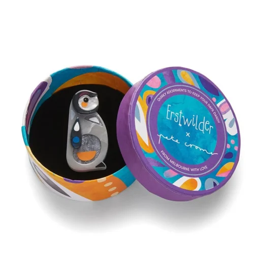 Erstwilder The Promising Penguin Mini Brooch* Brooches