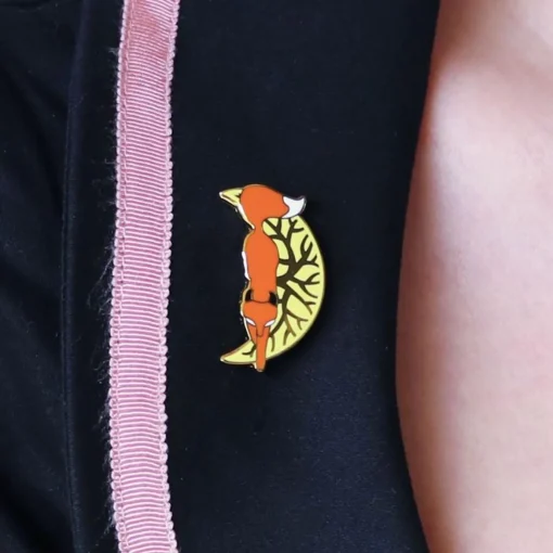 Erstwilder The Prowling Fox Enamel Pin* Enamel Pins