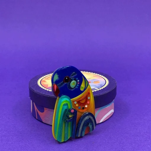 Erstwilder The Radiant Rainbow Lorikeet Brooch* Brooches