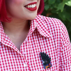 Erstwilder The Rare Red-Tail Cockatoo Brooch* Brooches