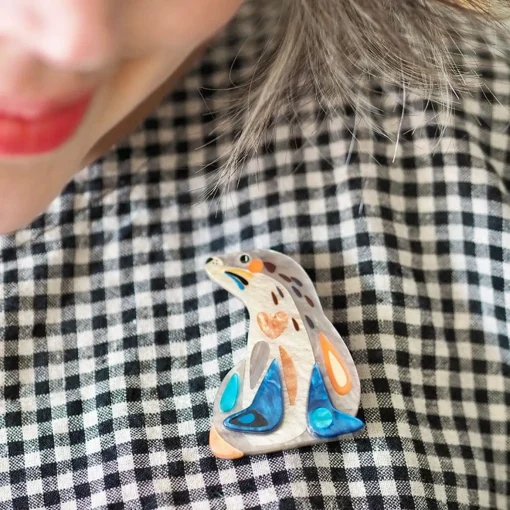 Erstwilder The Sage Sea Lion Brooch* Brooches