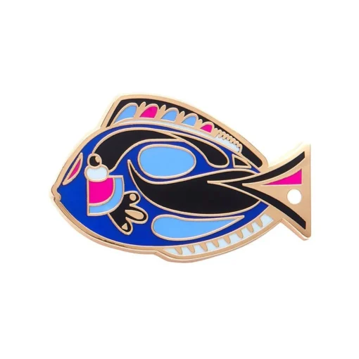 Erstwilder The Sartorial Surgeon Fish Enamel Pin* Enamel Pins