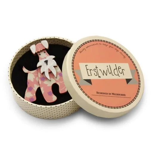 Erstwilder The Schnauzer And Klaus Brooch* Brooches