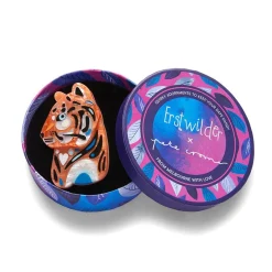 Erstwilder The Tranquil Tiger Brooch* Brooches