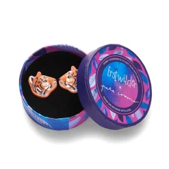 Erstwilder The Tranquil Tiger Earrings* Earrings