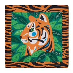 Erstwilder The Tranquil Tiger Square Scarf* Scarves