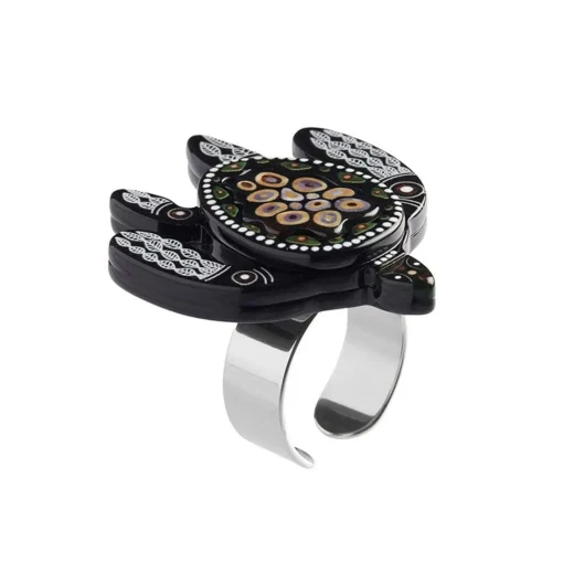 Erstwilder The Turtle 'Bungadu' Ring* Rings