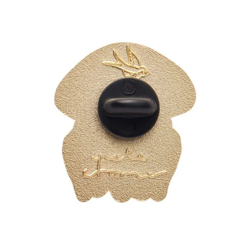 Erstwilder The Whimsical White Spotted Jellyfish Enamel Pin* Enamel Pins