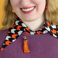 Erstwilder The Whiskered Witch Brooch* Brooches