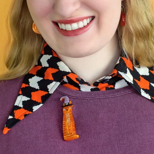 Erstwilder The Whiskered Witch Brooch* Brooches