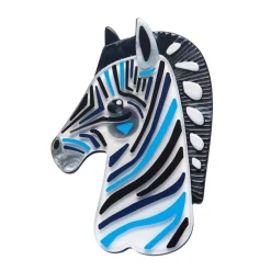 Erstwilder The Zealous Zebra Brooch* Brooches