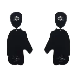 Erstwilder The Zealous Zebra Earrings* Earrings