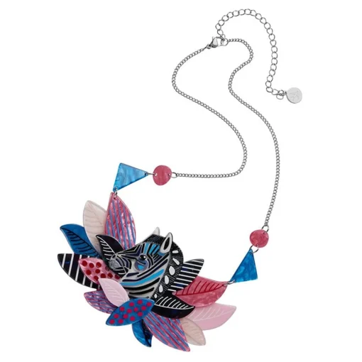 Erstwilder The Zealous Zebra Necklace* Necklaces
