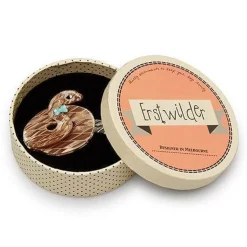 Erstwilder Theodore The Trim Taipan Brooch* Brooches