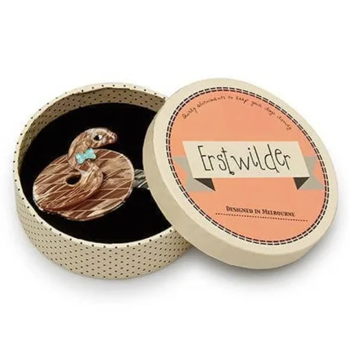 Erstwilder Theodore The Trim Taipan Brooch* Brooches
