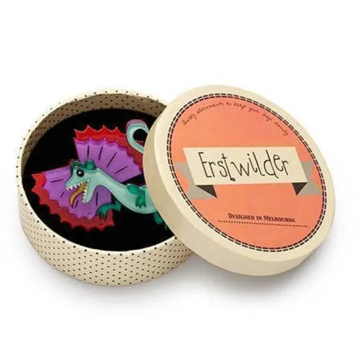 Erstwilder Thrill Neck Dinosaur Brooch* Brooches